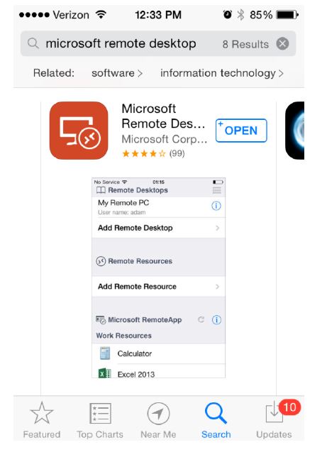 Remote desktop app for mac os x
